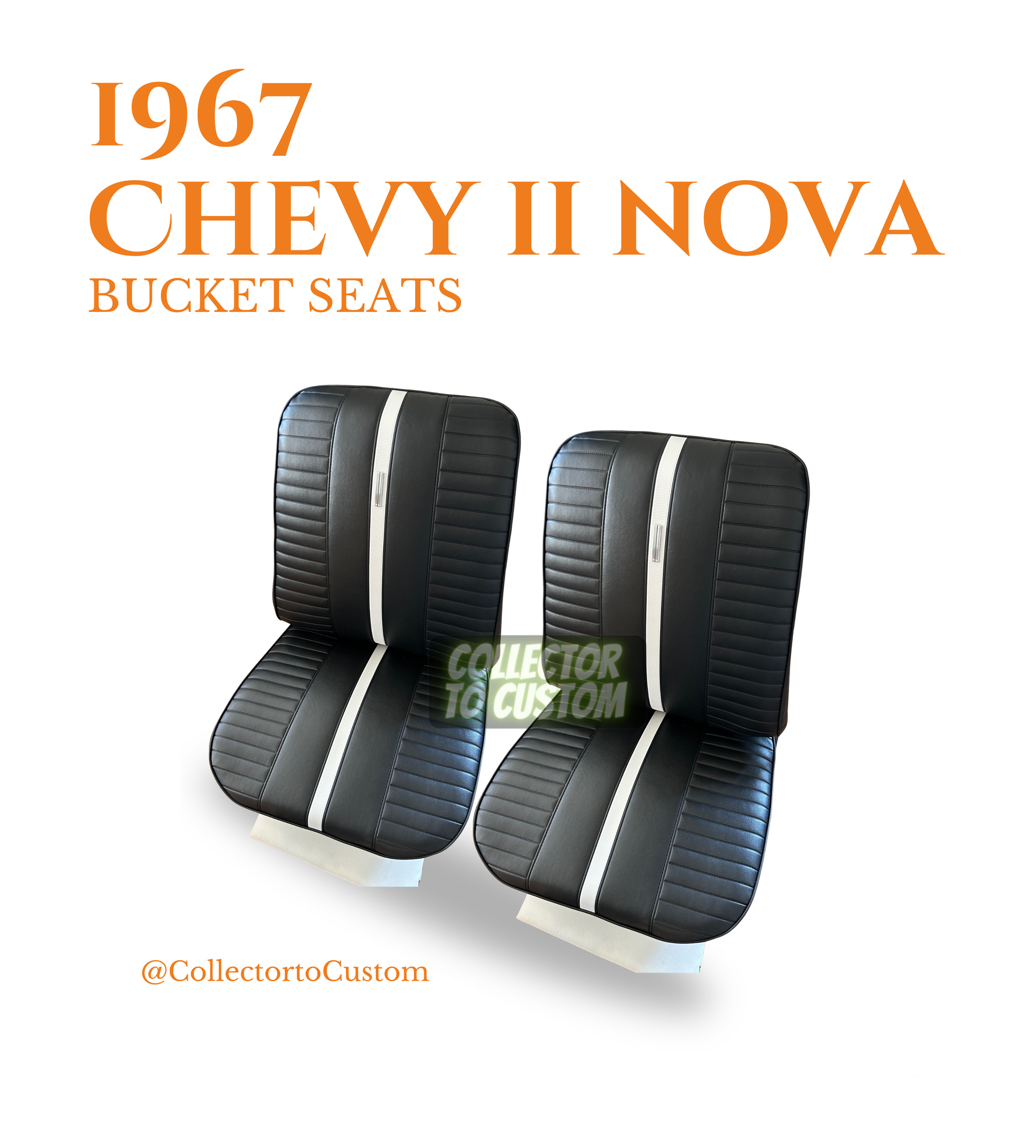 1967 Chevy II Nova Bucket Seats – Collector to Custom